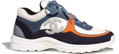 navy chanel sneakers|chanel sneakers for women.